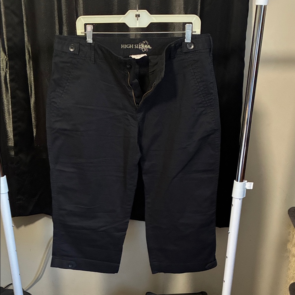 High Sierra Black Casual Pants